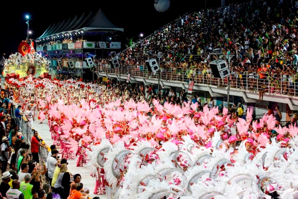 As escolas est&atilde;o com as &uacute;ltimas fantasias para o Carnaval de Vit&oacute;ria.Foto: Divulga&ccedil;&atilde;o/Gustavo Gracindo