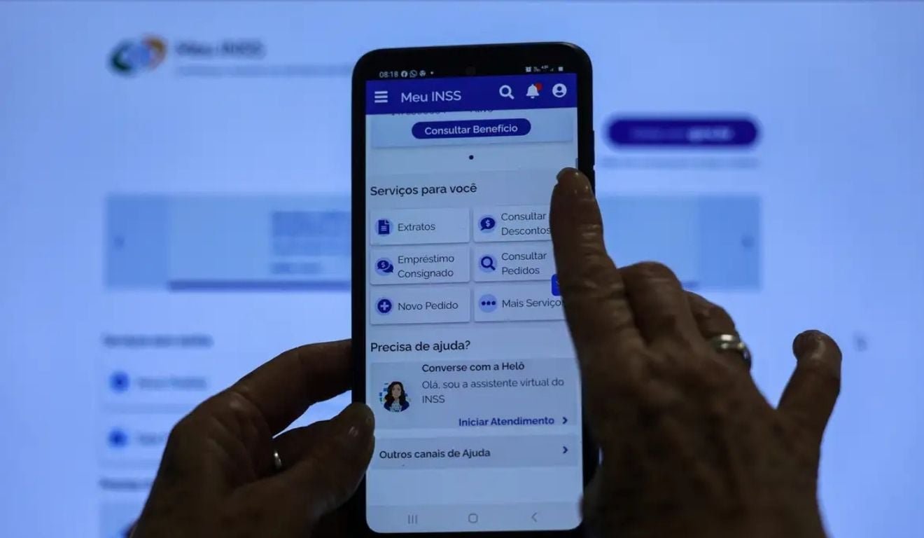 Sistemas do app Meu INSS voltam a funcionar  nesta segunda depois de uma paraliza&ccedil;&atilde;o para atualiza&ccedil;&atilde;o. Foto: Jo&eacute;dson Alves/ Ag&ecirc;ncia Brasil