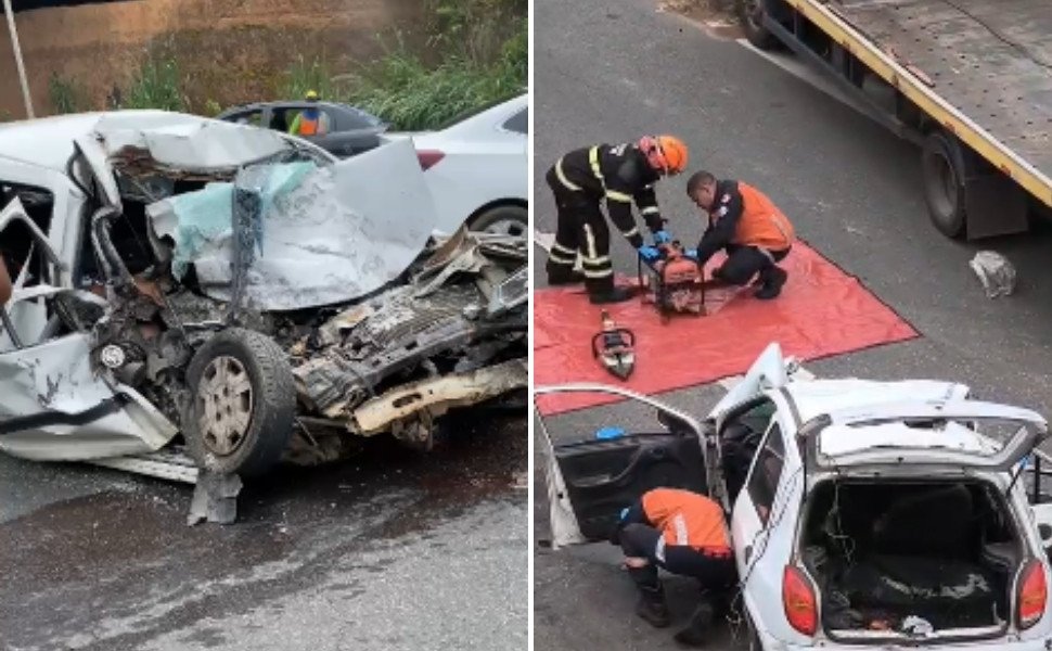 Foto:
                Reprodu&ccedil;&atilde;o/Redes Sociais
              
            
          
        
  

  

  


			
        Uma pessoa morreu ap&oacute;s um acidente envolvendo dois carros de passeio no quil&ocirc;met