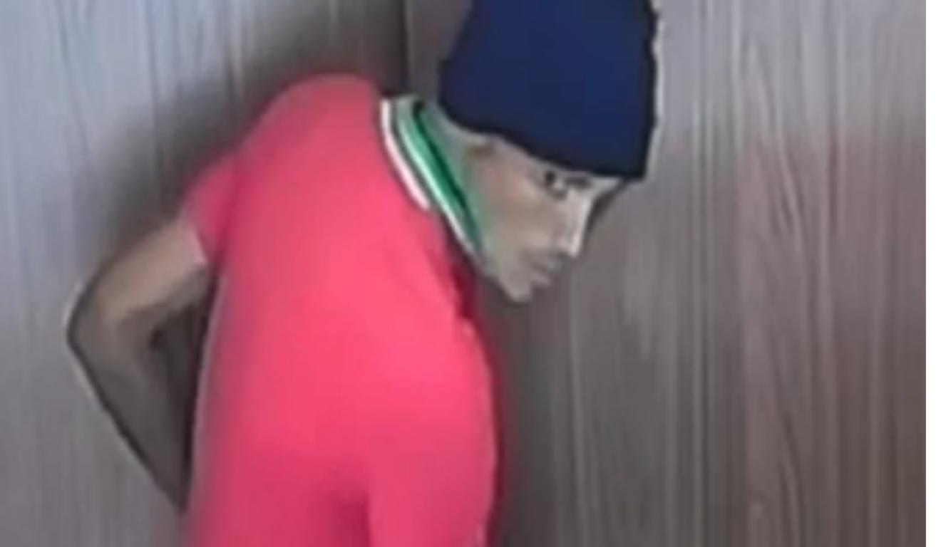 Davi Oliveira dos Santos, flanelinha preso por assalto e estupro na Praia do Canto. (Fotos: Reprodu&ccedil;&atilde;o/Videomonitoramento/TV Vit&oacute;ria)