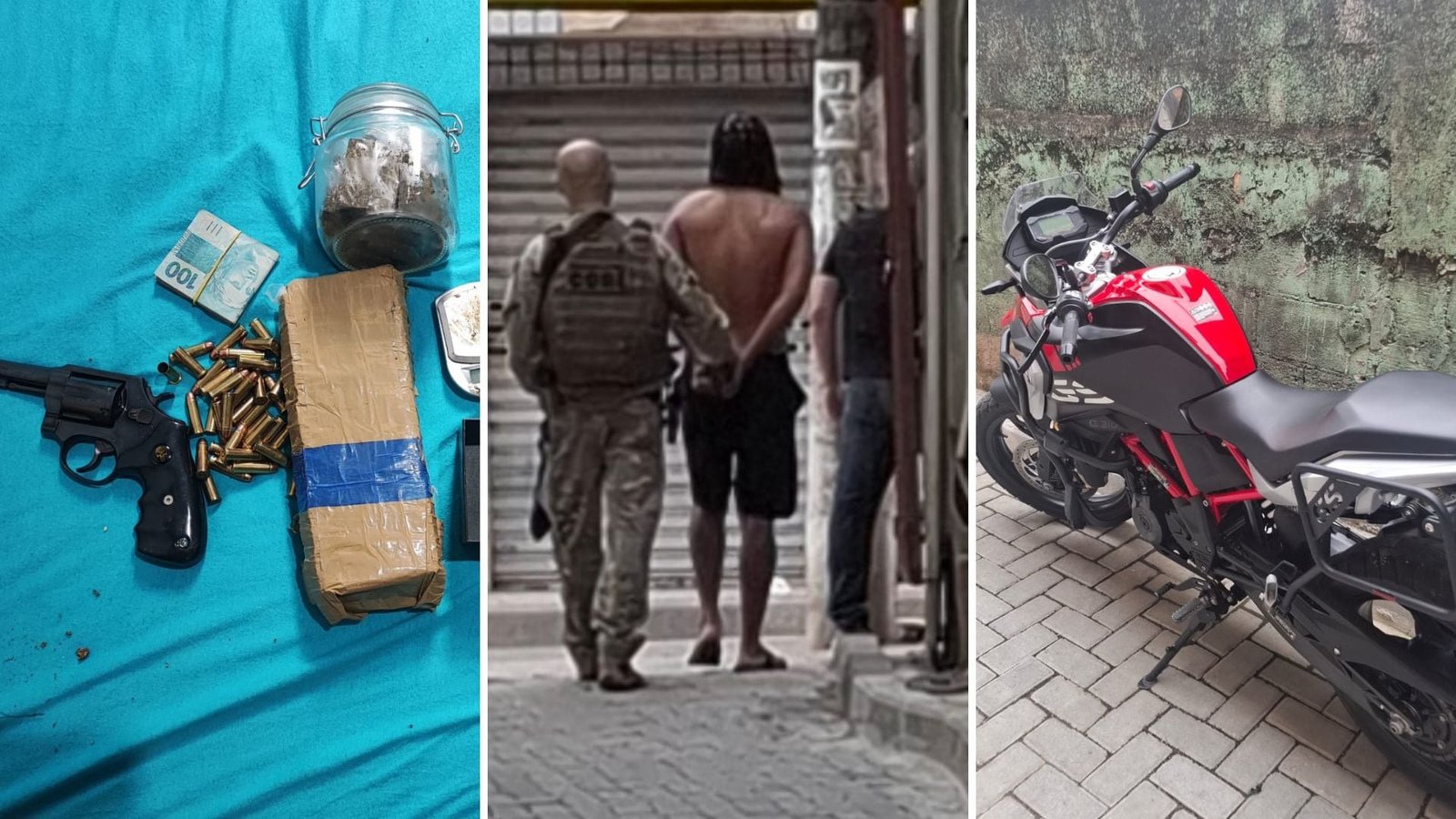 Homem preso suspeito de extors&atilde;o e agiotagem em Cariacica (Foto/reprodu&ccedil;&atilde;o: SESP)