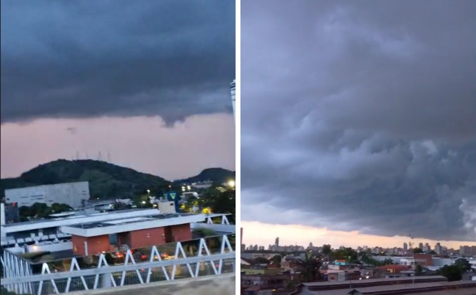 Foto:
                Colabora&ccedil;&atilde;o do leitor
              
            
          
        
  

  

  


			
        O c&eacute;u do Esp&iacute;rito Santo recebeu os primeiros clar&otilde;es de raios na noite desta ter&ccedil;a-