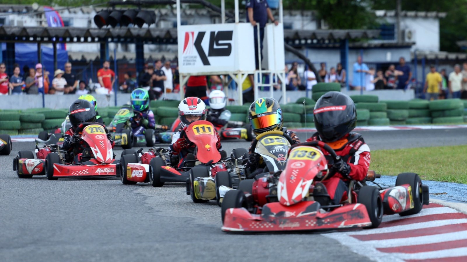 Joaquim Emerick com o kart 139 na etapa de abertura da temporada (Foto: KMCom/Jos&eacute; Tovar)