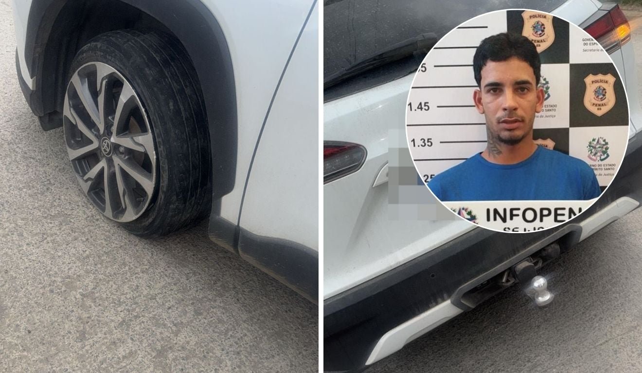 Suspeito de tentativa de latroc&iacute;nio no Contorno &eacute; preso na orla de Camburi