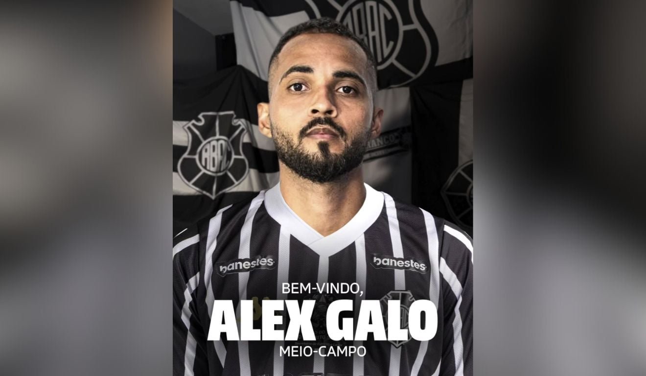 Mais um! Rio Branco anuncia a contrata&ccedil;&atilde;o do meia Alex Galo, ex-Desportiva