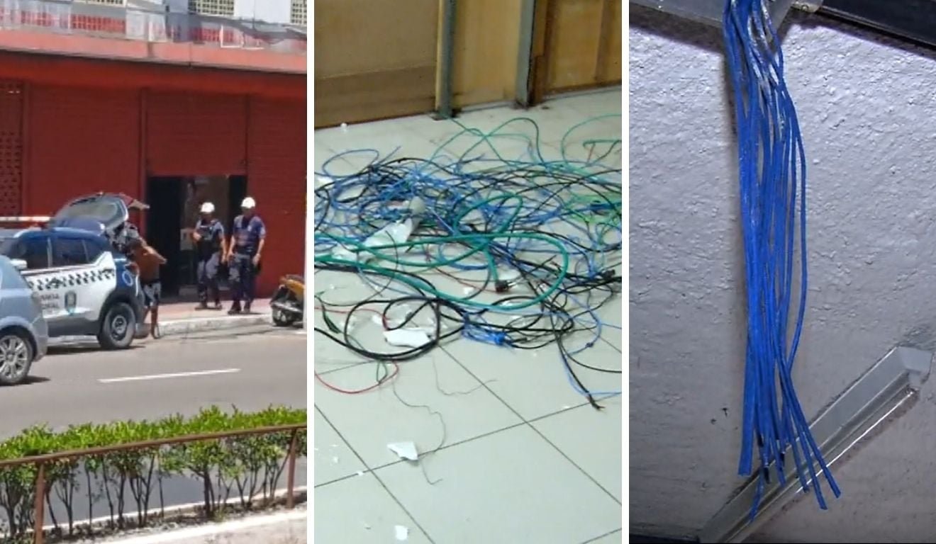 Suspeito &eacute; preso ao ser encontrado dormindo com fios de cobre em Vila Velha