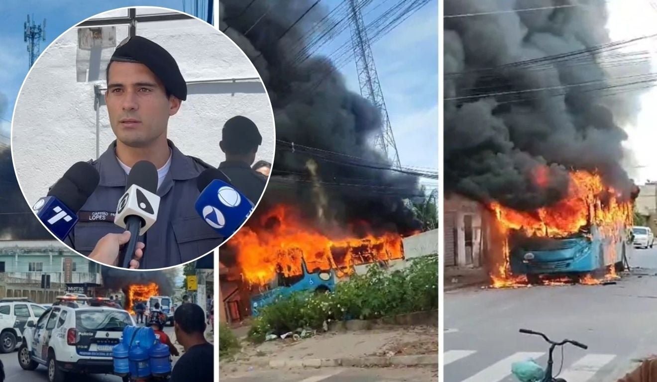 Policiamento &eacute; refor&ccedil;ado ap&oacute;s &ocirc;nibus ser incendiado em Vila Velha: &ldquo;N&atilde;o vamos permitir&rdquo;