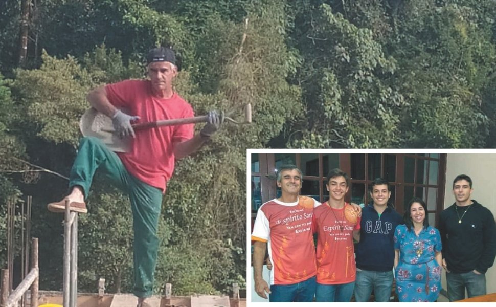 Foto:
                Acervo de Fam&iacute;lia
              
            
          
        
  

  

  


			O pedreiro Eraldo Ferreira Cabral, 61 anos, foi o quinto paciente do Estado a receber a polilami