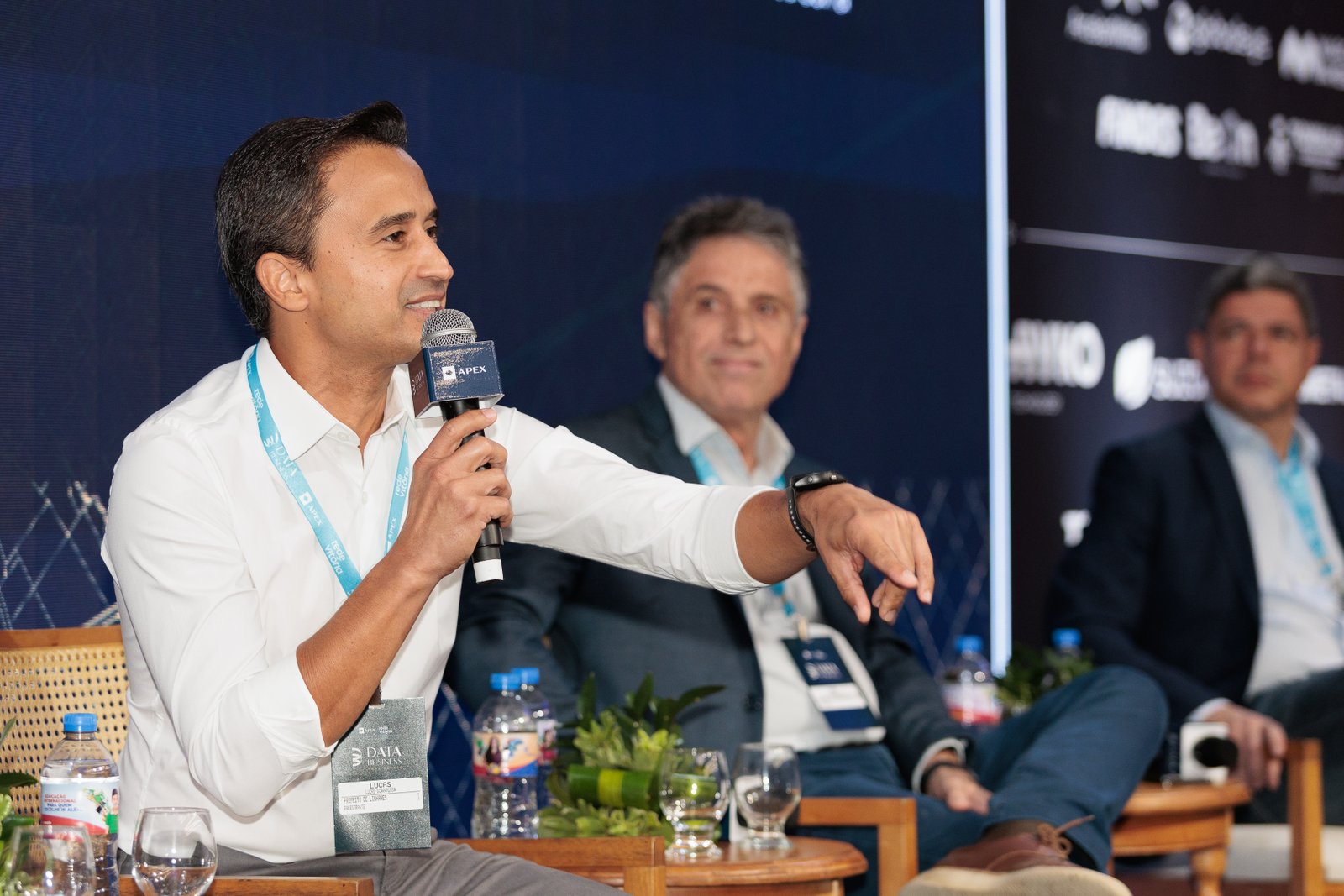 O prefeito de Linhares, Lucas Scaramussa, disse que o foco das cidades deve ser no planejamento urbano de olho no futuro. Cr&eacute;dito: Everton Nunes