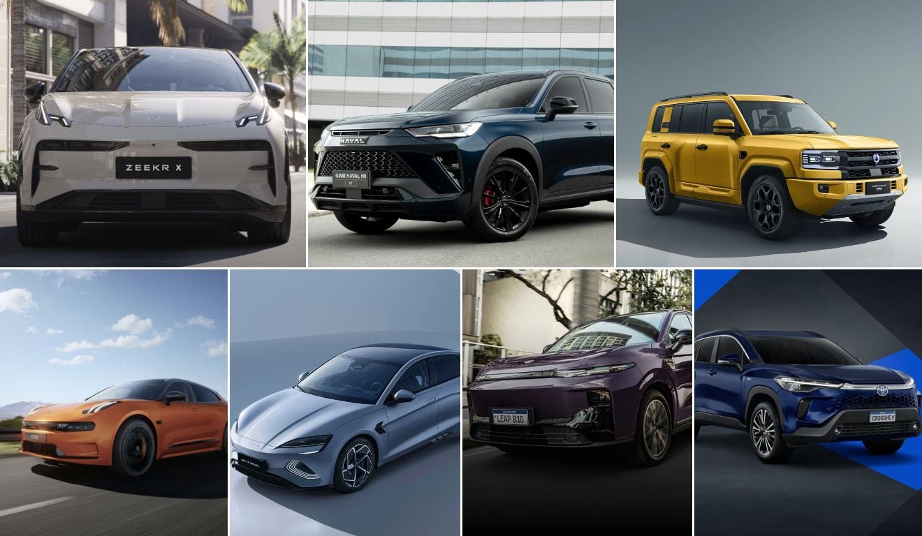 Estado teve mais de 5 mil carros eletrificados vendidos em 2025. Foto: Montagem/Folha Vit&oacute;ria