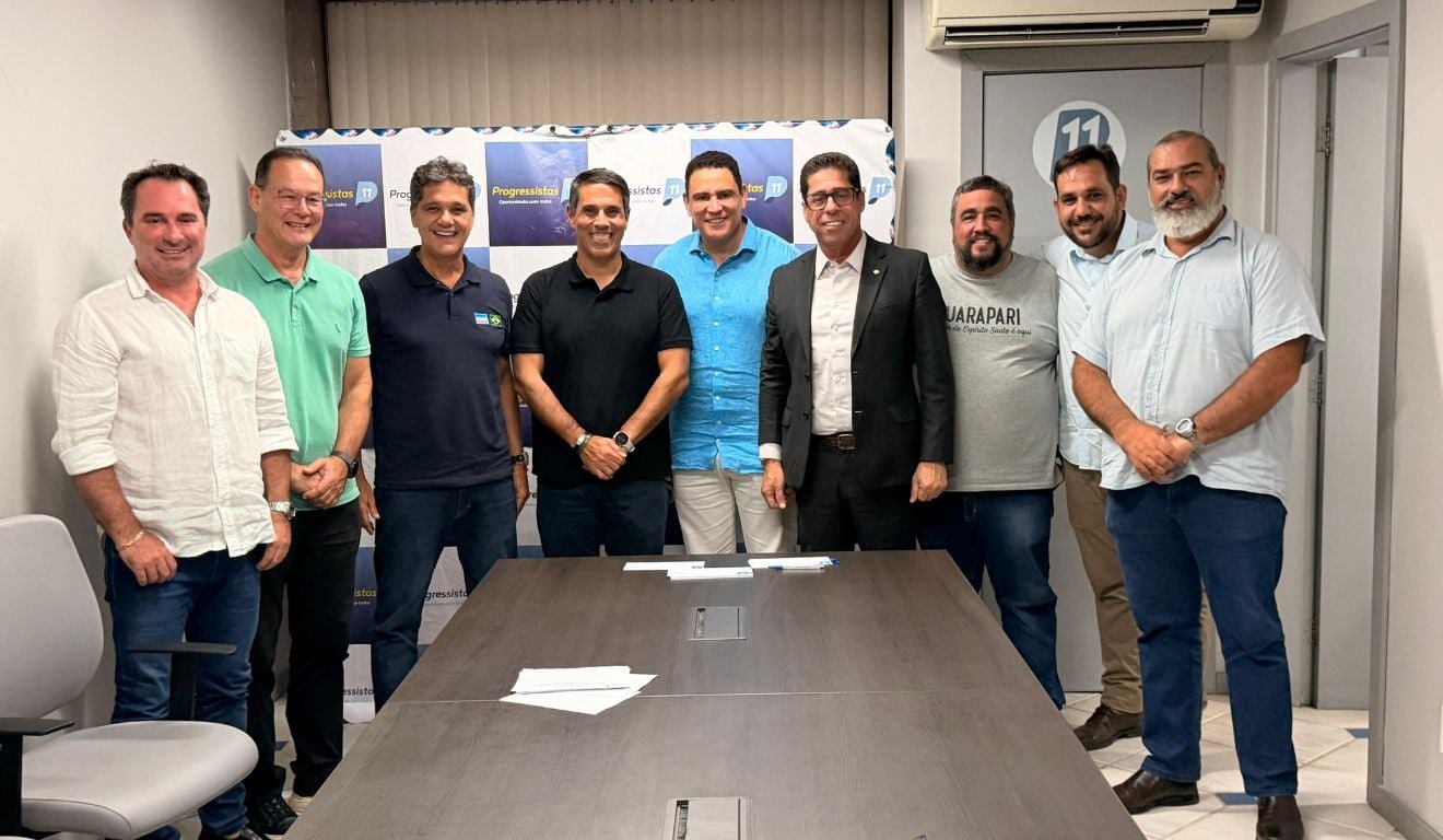 An&uacute;ncio da filia&ccedil;&atilde;o de Amaro Neto ao PP (foto: divulga&ccedil;&atilde;o)