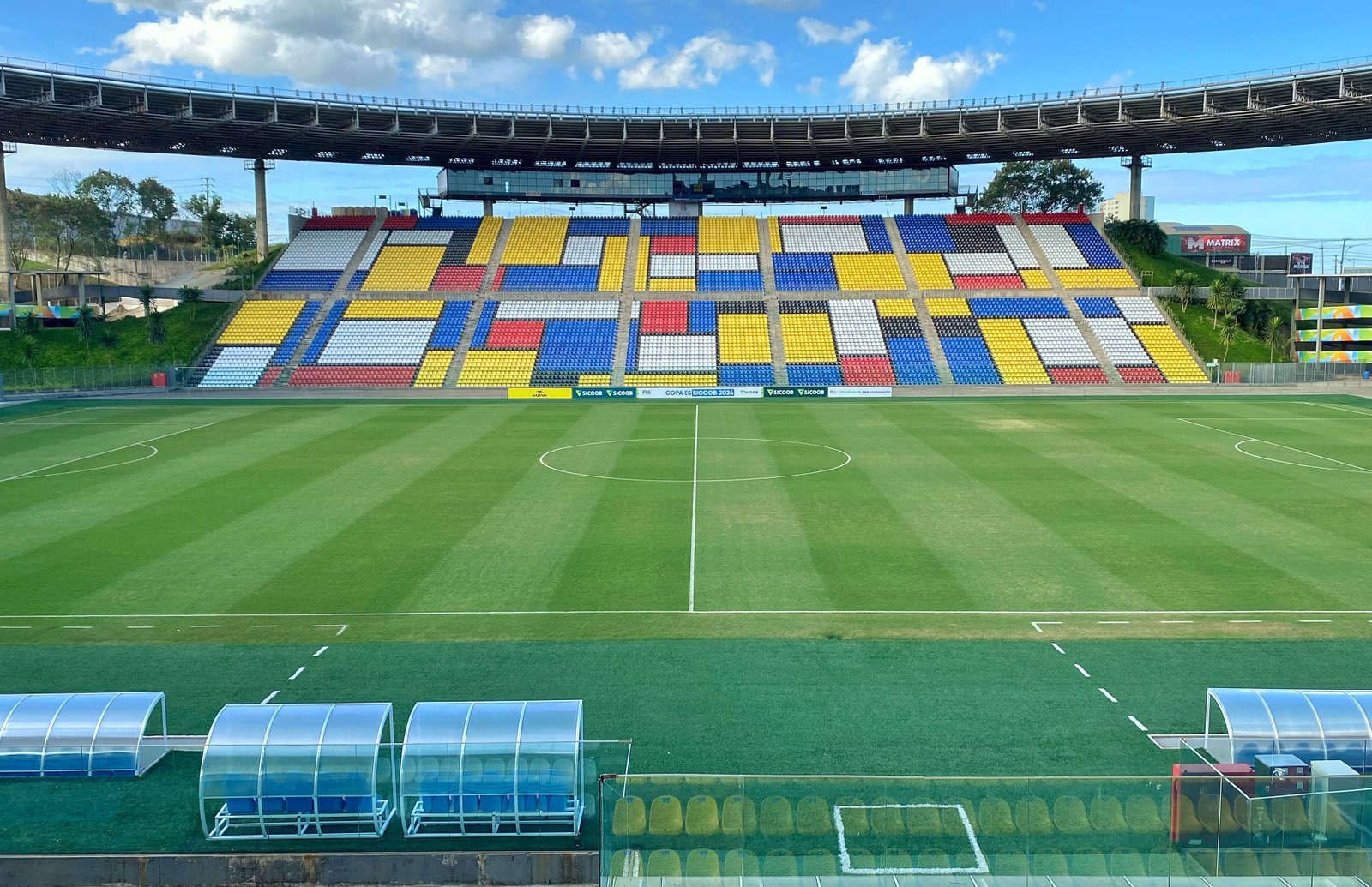 Est&aacute;dio Kleber Andrade recebe o jogo Rio Branco x Porto Vit&oacute;ria (Foto: Thiago Soares/Folha Vit&oacute;ria)