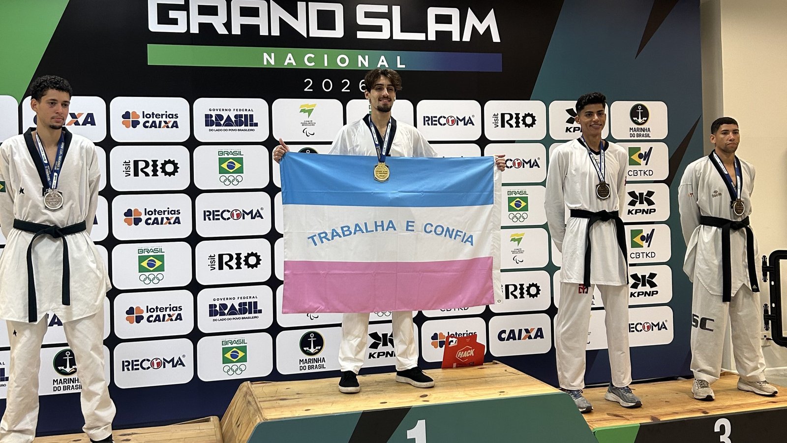 Fillipe Almeida foi campe&atilde;o na categoria at&eacute; 68kg (Foto: Acervo pessoal)