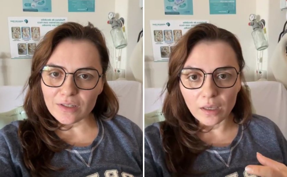 Foto:
                Reprodu&ccedil;&atilde;o/Redes Sociais
              
            
          
        
  

  

  


			
        Monica Iozzi, 44, afirmou nesta segunda-feira (2) que foi internada ap&oacute;s apresen