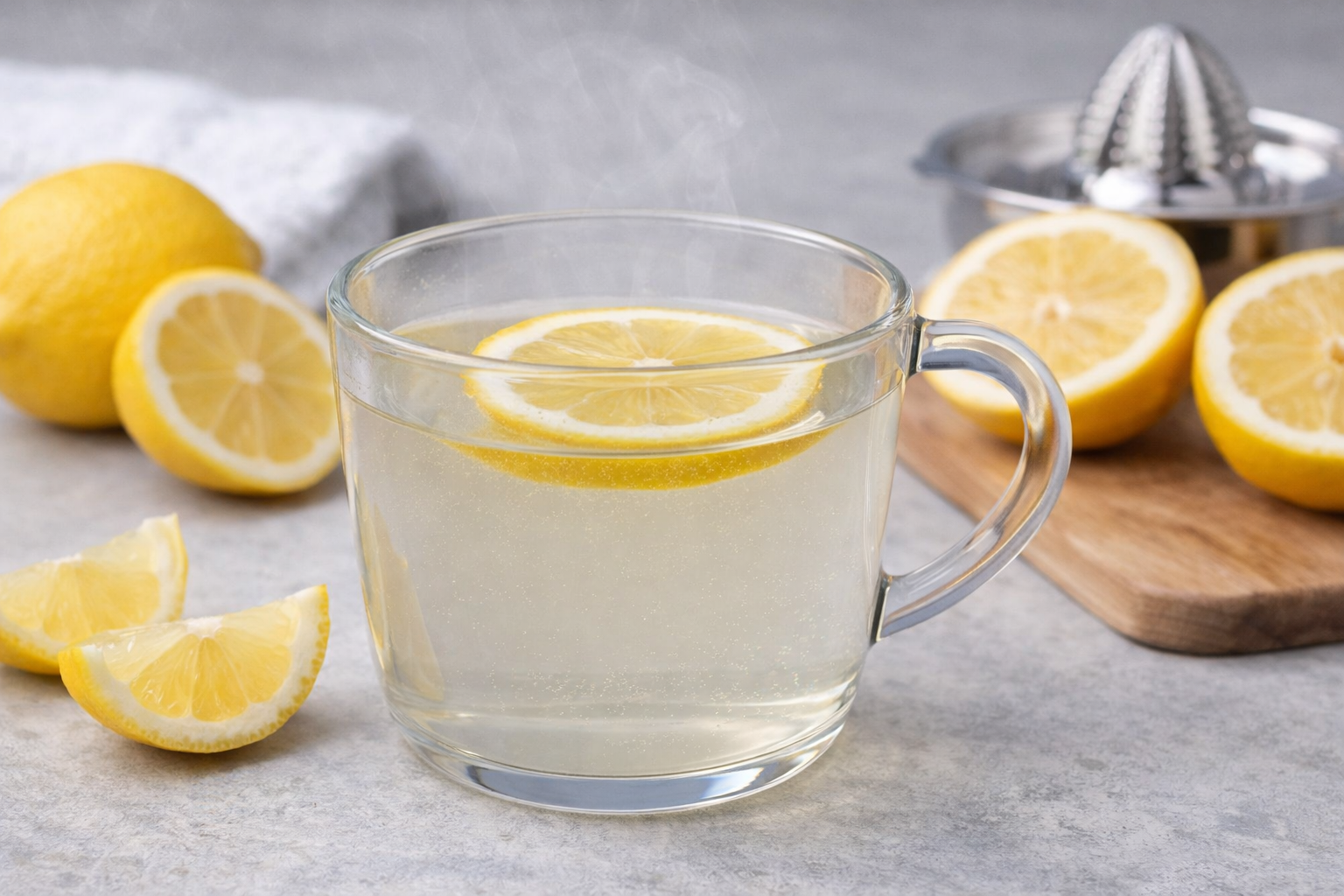 &Aacute;gua morna com lim&atilde;o: o que acontece com o corpo ao consumir a mistura pela manh&atilde;
