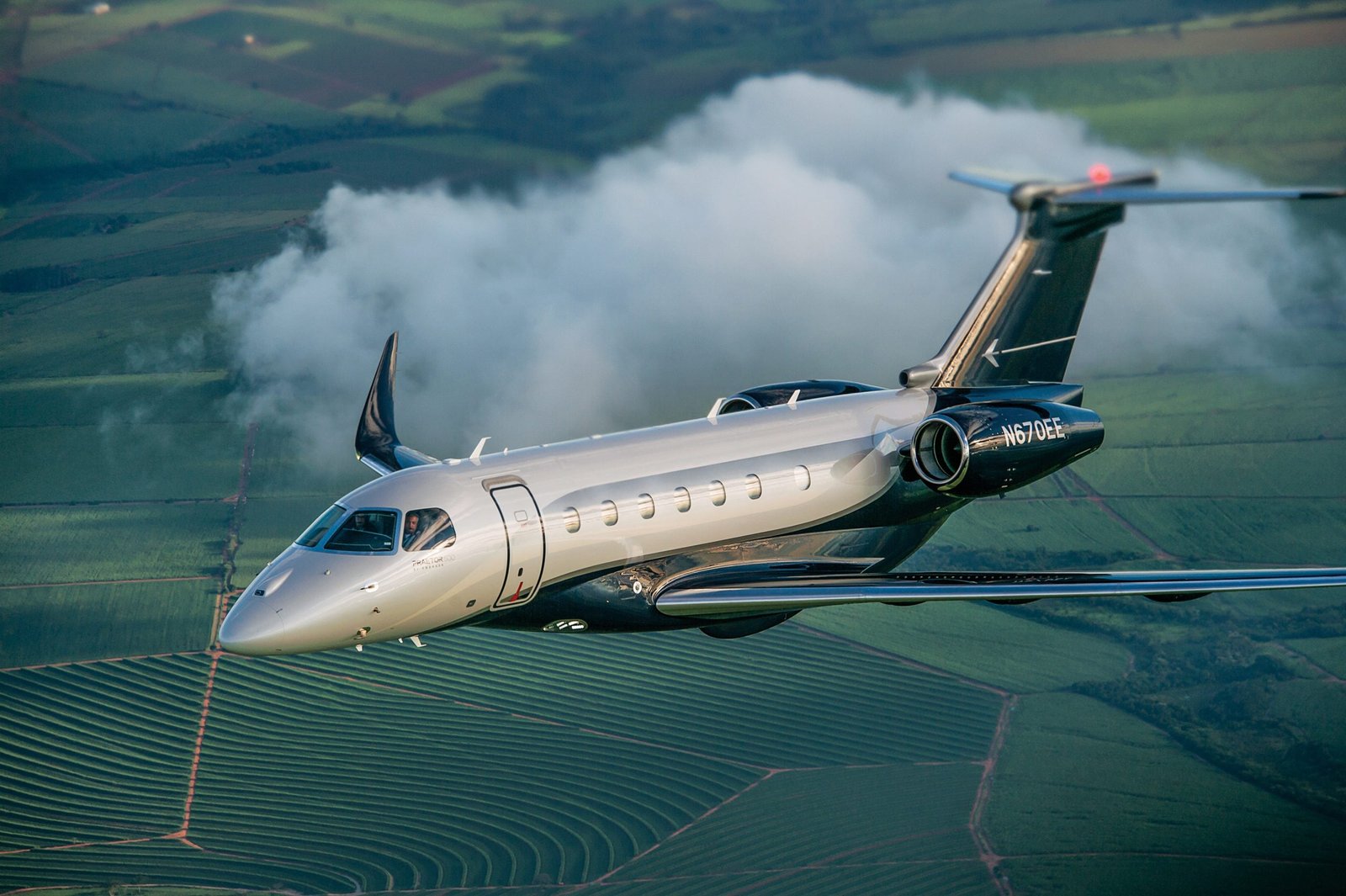O Embraer Praetor 600 &eacute; uma das aeronaves de alto padr&atilde;o mais importadas pelo ES. Cr&eacute;dito: Divulga&ccedil;&atilde;o