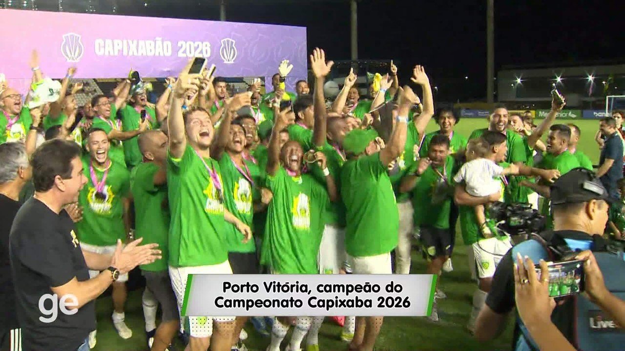Verd&atilde;o entra para a hist&oacute;ria! Porto Vit&oacute;ria &eacute; campe&atilde;o capixaba pela primeira vez