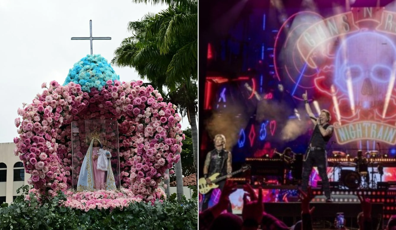 Foto: Thiago Soares/Folha Vit&oacute;ria e Reprodu&ccedil;&atilde;o/Guns N' Roses