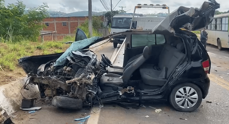 Adolescente sem CNH causa grave acidente e fica ferido no ES