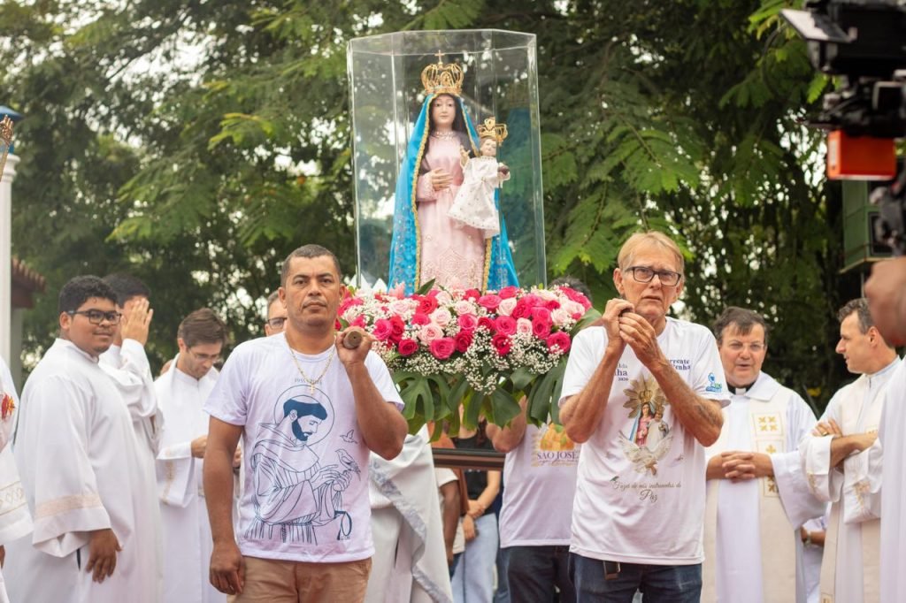&ldquo;Vamos fazer um clamor aos c&eacute;us pelo fim do feminic&iacute;dio&rdquo;, diz bispo da Diocese de S&atilde;o Mateus na Festa da Penha