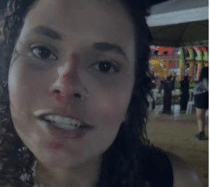 Touro foge durante festa em Baixo Guandu e fere estudante