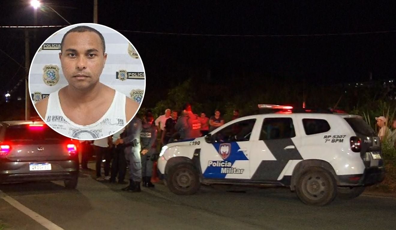 Jackson Santana Medeiros foi preso pela morte do manobrista Cl&oacute;vis J&uacute;nior, ocorrida em junho de 2025. Foto: Reprodu&ccedil;&atilde;o/TV Vit&oacute;ria