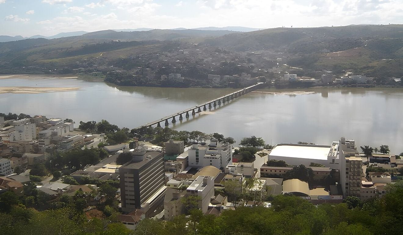Vista de Colatina: cidade vai receber investimento do Grupo GTF em uma planta industrial que estava desativada. Foto: Allan Diego Brito/Divulga&ccedil;&atilde;o