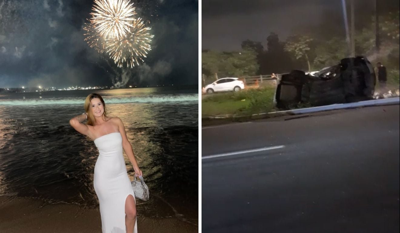 Pol&iacute;cia pede pris&atilde;o do namorado de jovem morta ap&oacute;s carro capotar