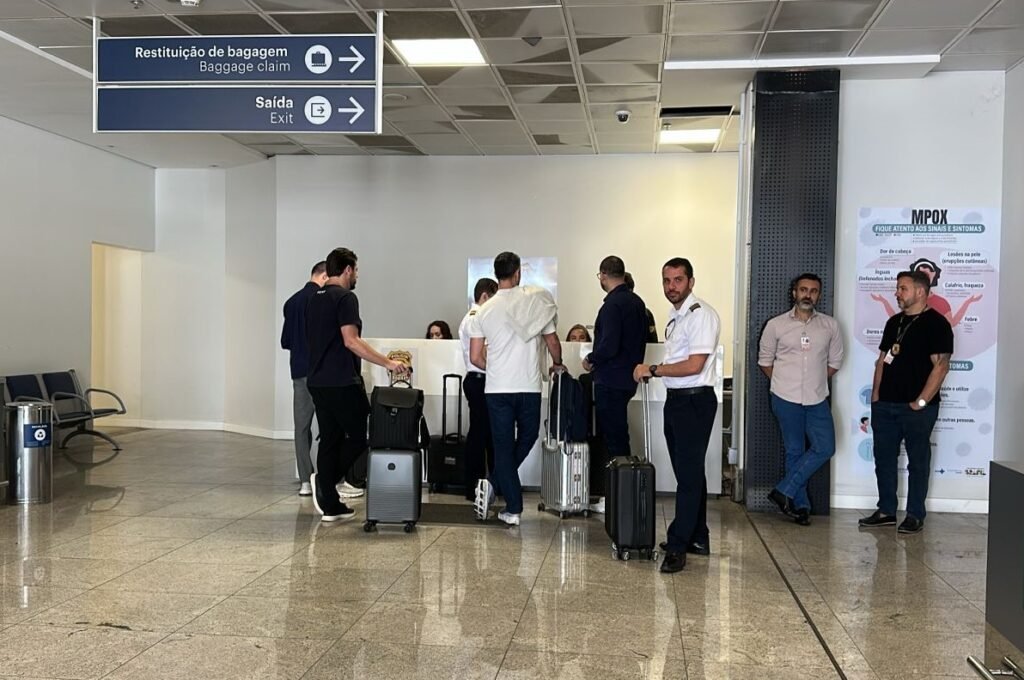 Aeroporto de Vit&oacute;ria realiza 1&ordm; voo internacional completo