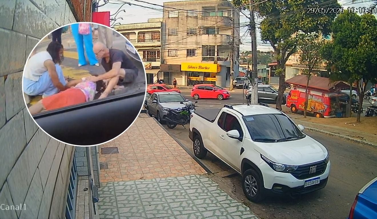 Idosa de 77 anos &eacute; atropelada na faixa de pedestres em Cariacica