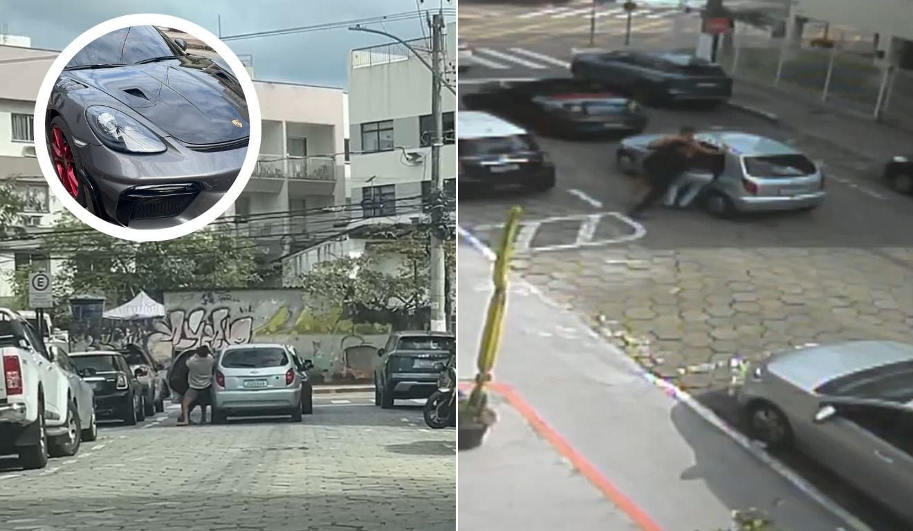 Motorista de Porsche rendido: homem &eacute; detido durante opera&ccedil;&atilde;o na Serra