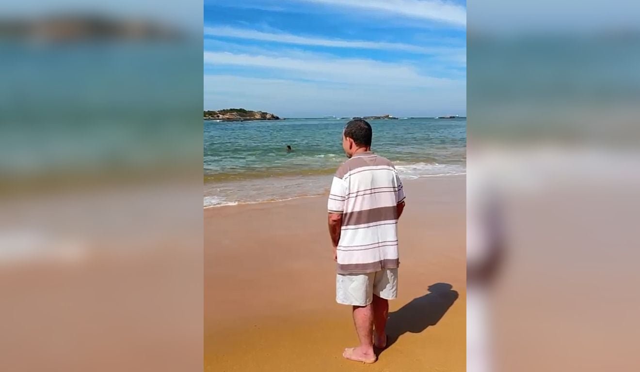 Paciente que se recupera de acidente realiza sonho de conhecer o mar aos 61 anos no ES