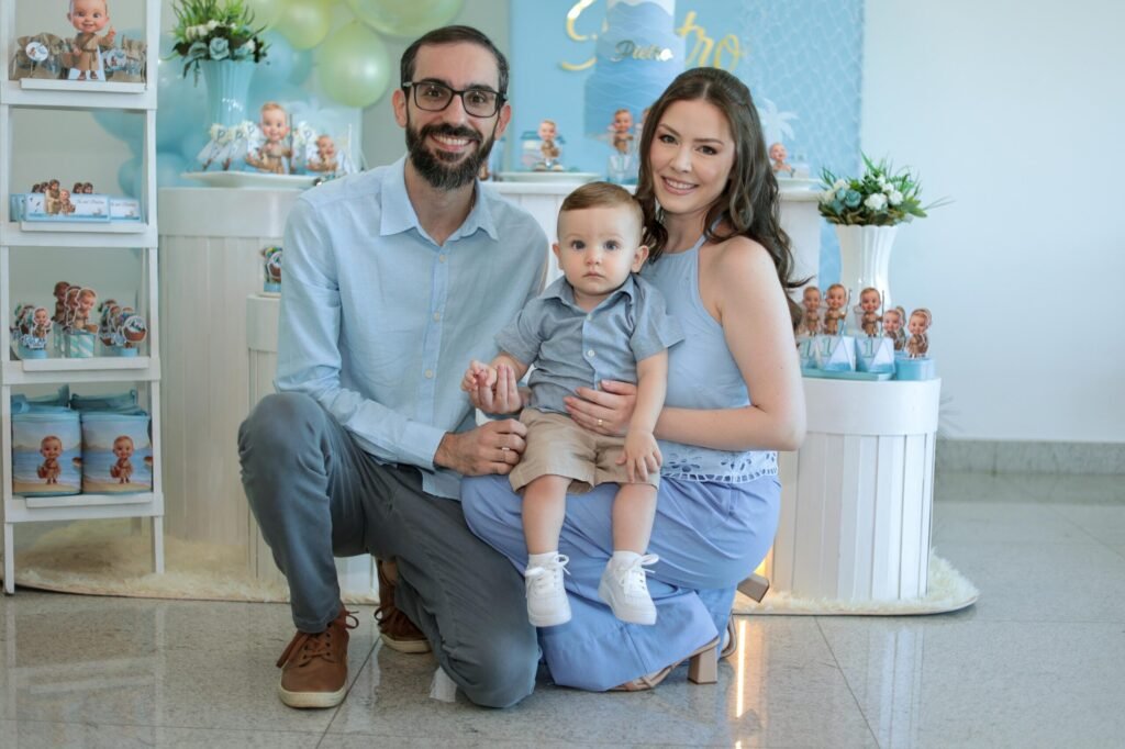 Fam&iacute;lia escolhe S&atilde;o Pedro como tema de anivers&aacute;rio do filho