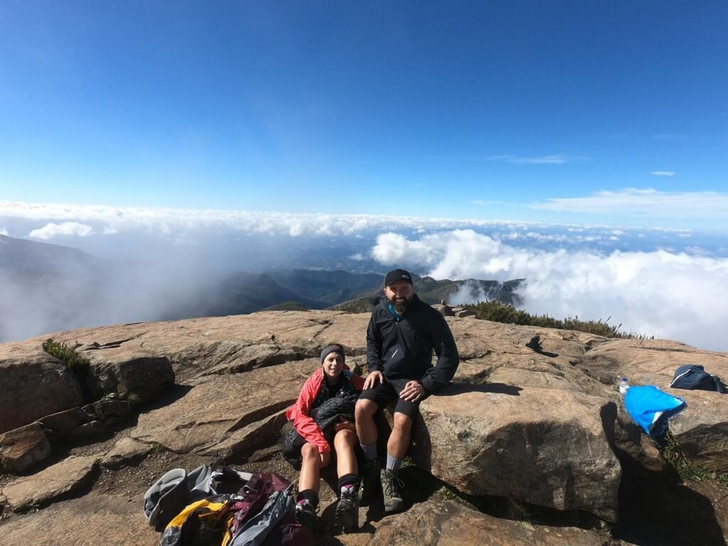 Pais sobem o Pico da Bandeira com beb&ecirc; de apenas tr&ecirc;s meses