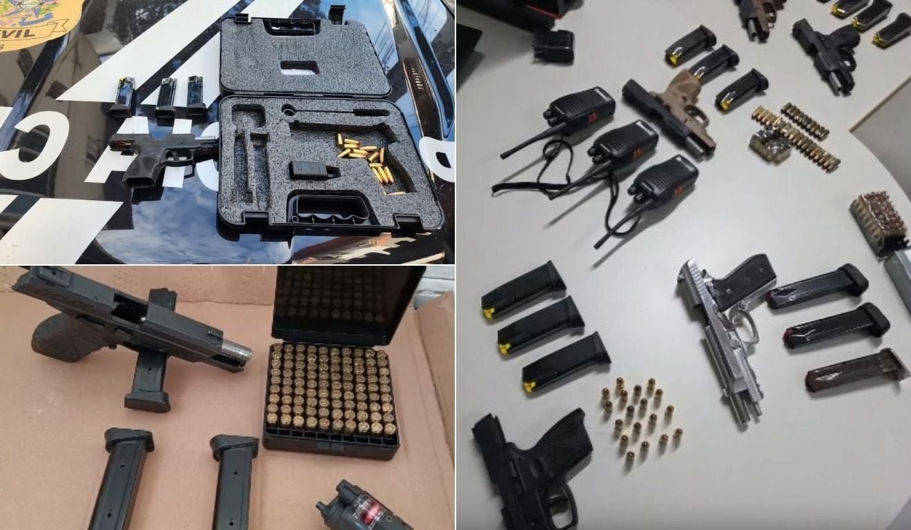 Perderam o direito de ter arma, n&atilde;o devolveram e foram presos no ES