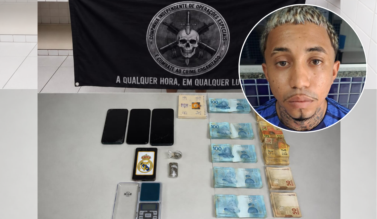 L&iacute;der de fac&ccedil;&atilde;o da regi&atilde;o de Santa Rita &eacute; preso pela PM em Vila Velha