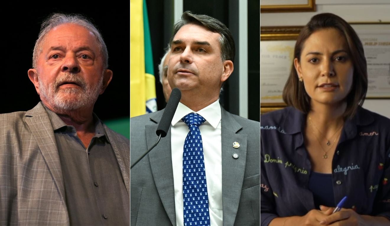 Lula, Fl&aacute;vio e Michelle s&atilde;o os mais rejeitados, diz pesquisa Futura