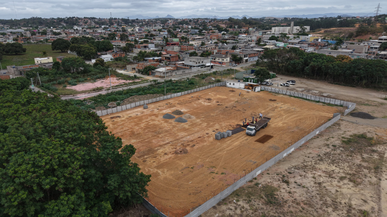 Rio Marinho ter&aacute; novo complexo esportivo com campo, quadras e &aacute;rea de conviv&ecirc;ncia