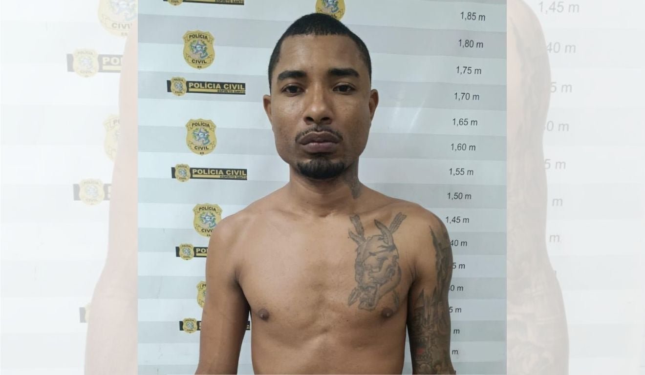 &ldquo;Caio Capeta&rdquo;: l&iacute;der do PCV &eacute; preso ap&oacute;s ser procurado por homic&iacute;dio em Vit&oacute;ria