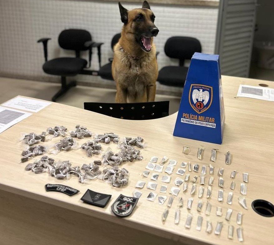 Guarda e PM prendem 3 suspeitos de tr&aacute;fico em Cariacica