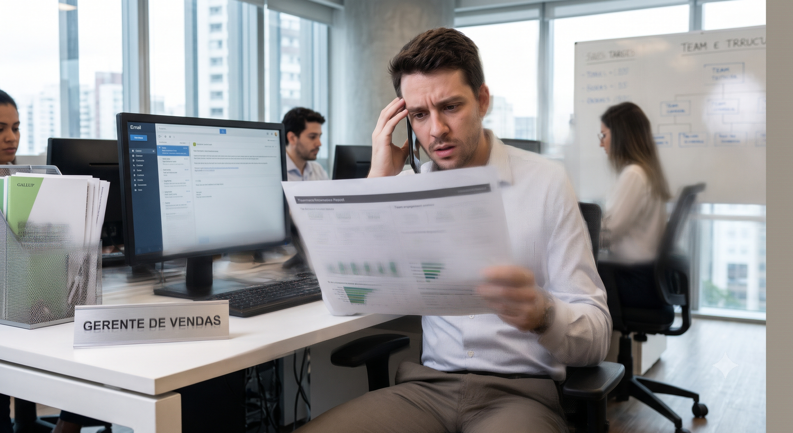 O melhor vendedor virou gerente e a empresa perdeu os dois