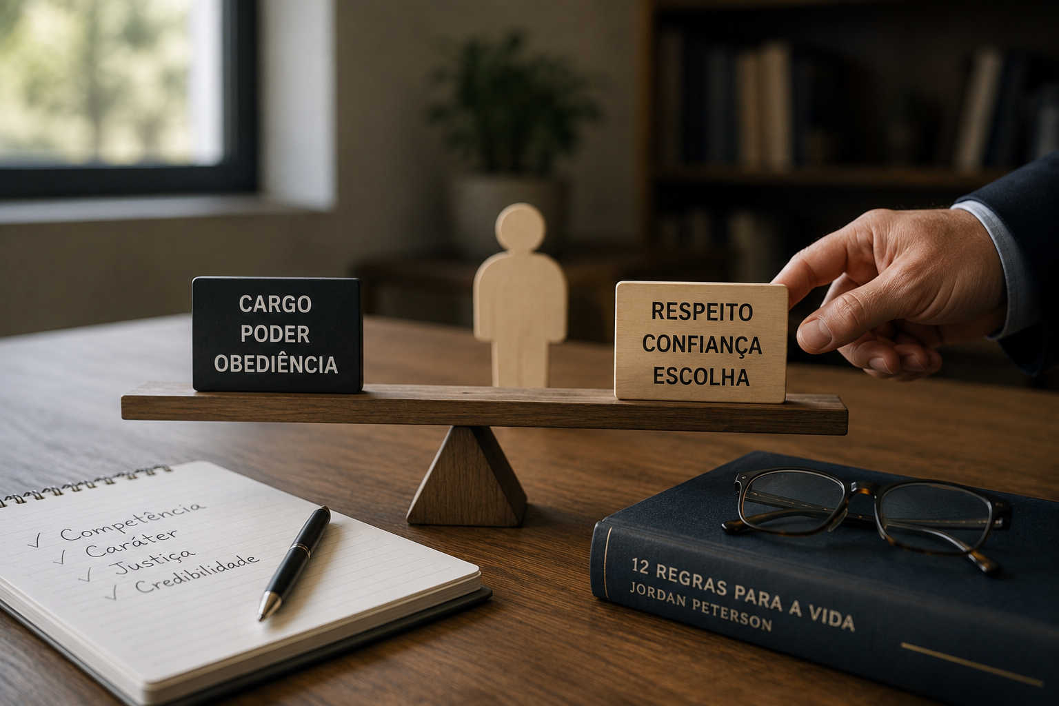 A autoridade que o crach&aacute; n&atilde;o d&aacute;