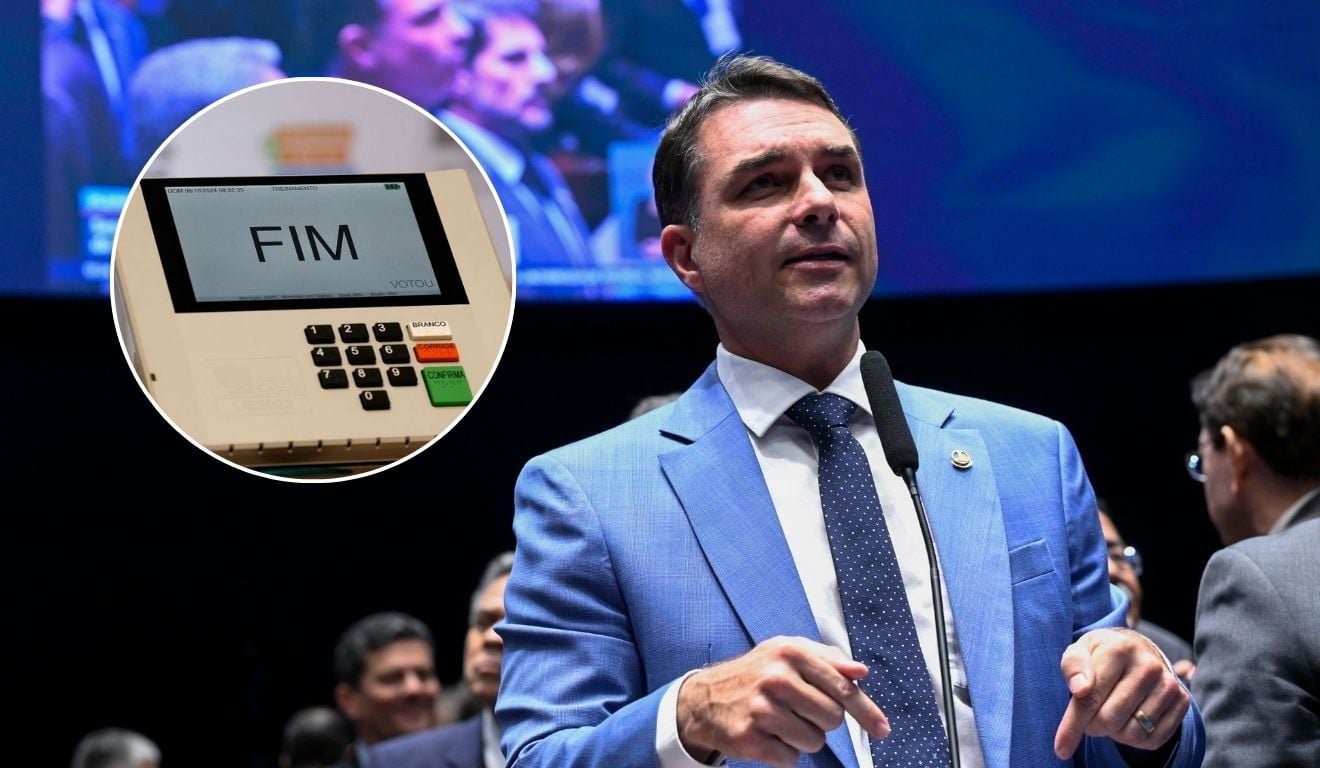 Fl&aacute;vio diz confiar no sistema eleitoral, mas n&atilde;o explica informa&ccedil;&atilde;o falsa sobre urnas