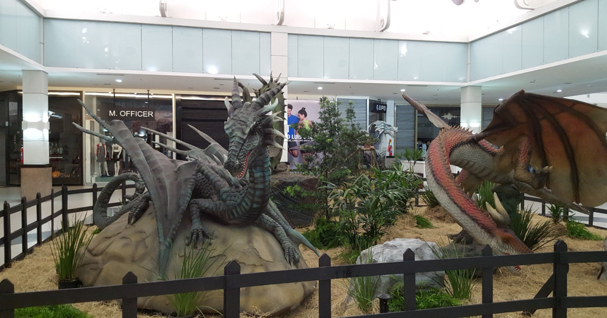 Exposi&ccedil;&atilde;o internacional de drag&otilde;es gigantes chega ao Shopping Moxuara