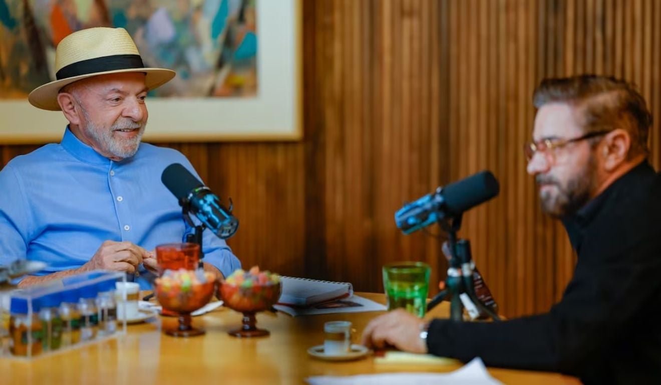 Lula sinaliza em podcast que n&atilde;o deve ir a debates no 1&ordm; turno: &ldquo;Quero saber qual &eacute; o n&iacute;vel&rdquo;