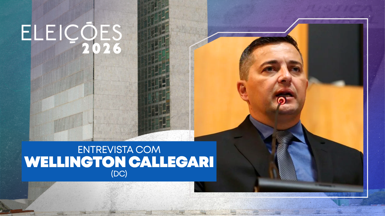Assista &agrave; entrevista com Wellington Callegari, candidato ao Senado pelo ES