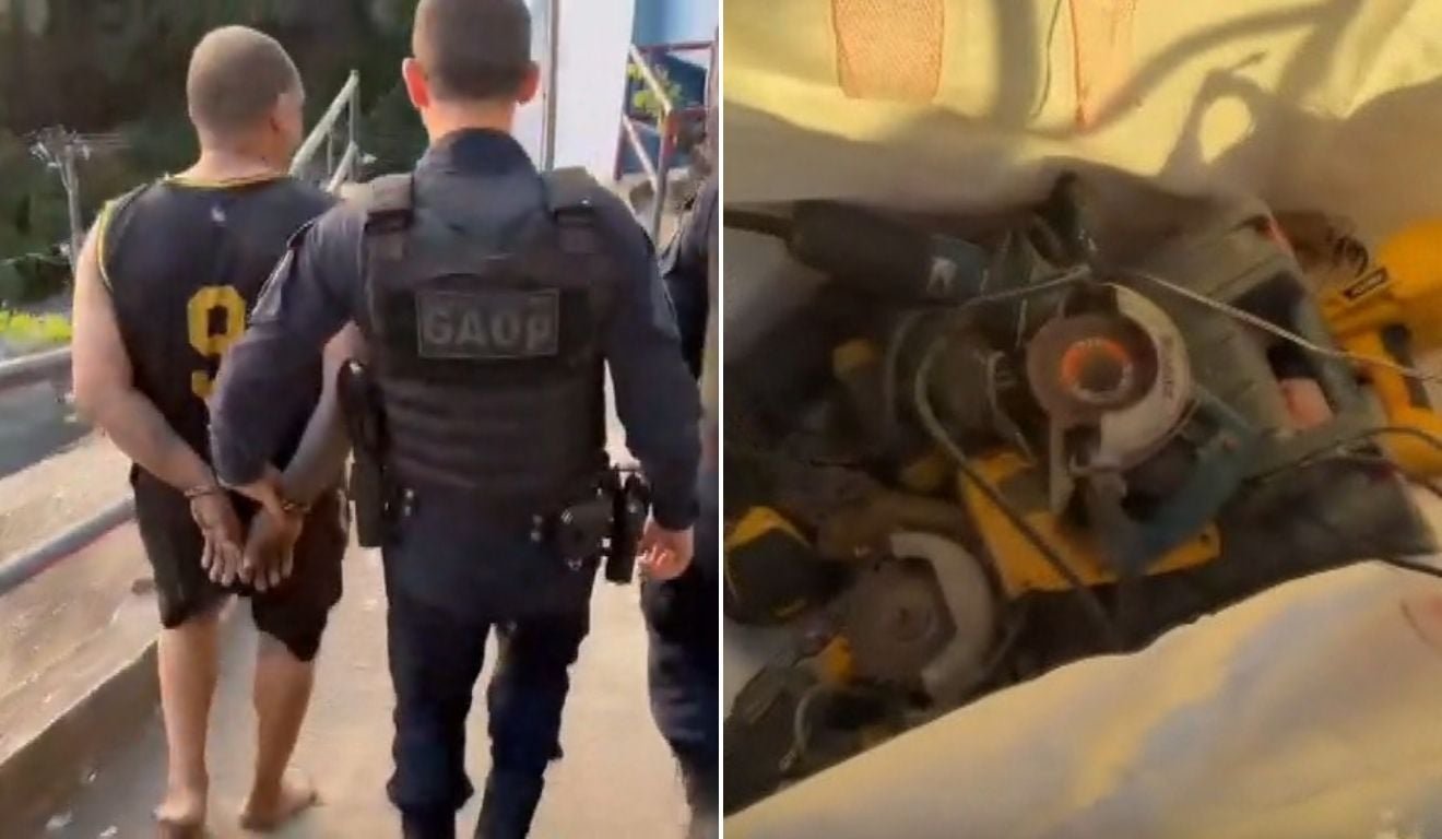 Suspeito de recepta&ccedil;&atilde;o &eacute; preso durante opera&ccedil;&atilde;o no Morro da Garrafa