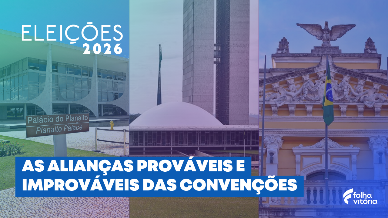 As alian&ccedil;as prov&aacute;veis e improv&aacute;veis das conven&ccedil;&otilde;es para as Elei&ccedil;&otilde;es 2026