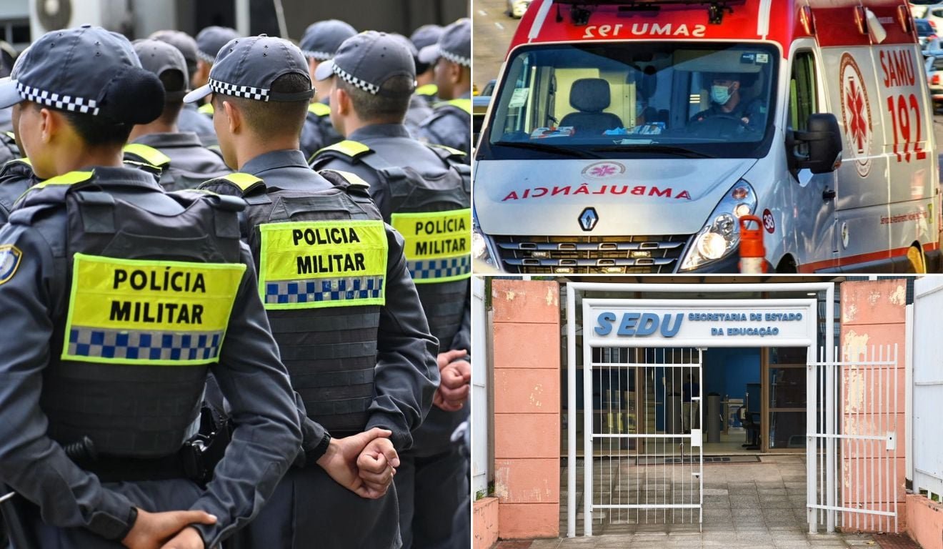Samu, Pol&iacute;cia Militar e Sedu: veja os concursos abertos no ES com sal&aacute;rios de at&eacute; R$ 13,3 mil