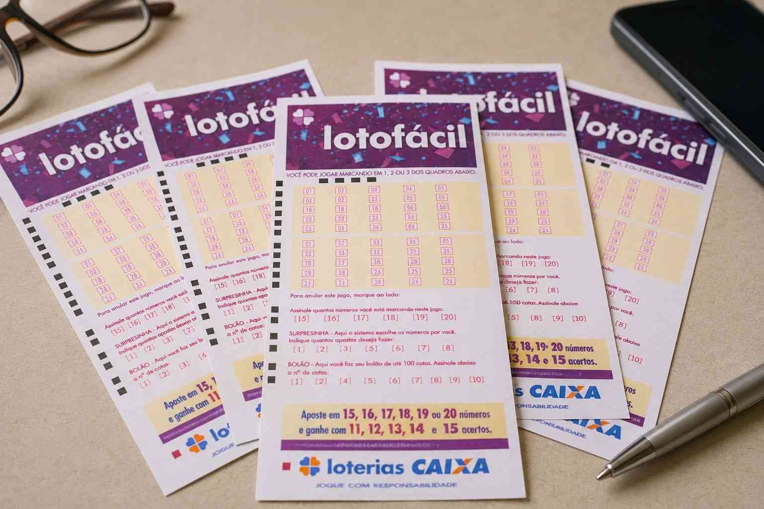 Resultado da Lotof&aacute;cil 3758: oito apostas ganham R$ 530 mil cada; veja as 15 dezenas sorteadas
